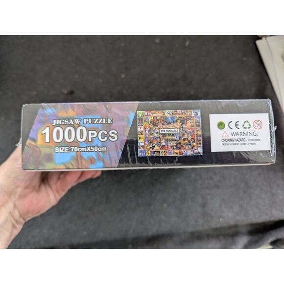 'Broadway Musicals' 1000 Piece Jigsaw Puzzle, NEW Sealed - Picture 6 of 6